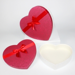 Heart Shaped Gift Box With Ribbon
