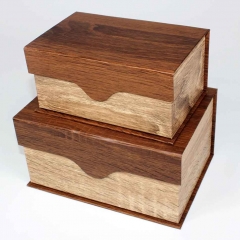 خشبي ورقة تصميم مربع
