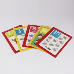 تخصيص أوراق اللعب من الورق المقوى 62 * 87mm للأطفال