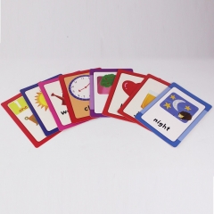 بطاقات فلاش ورقة شخصية 98 * 70mm للأطفال